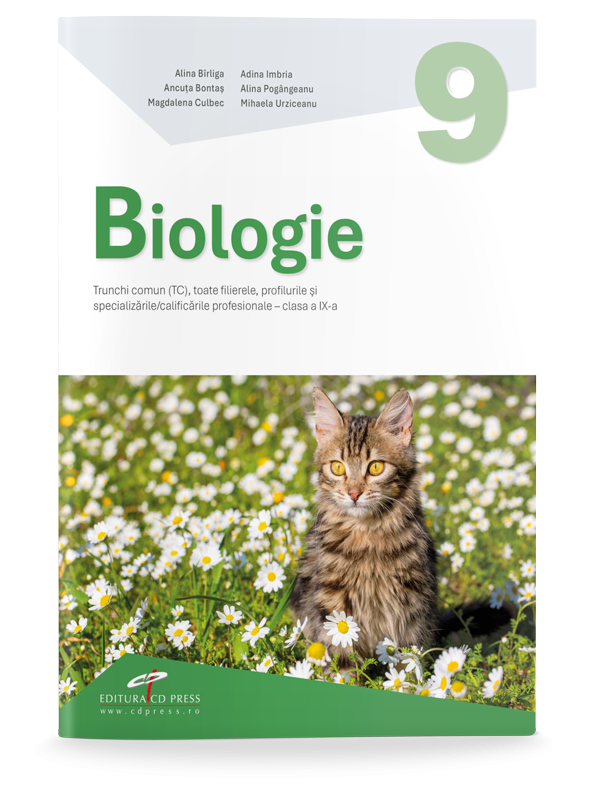 Biologie. Clasa a IX-a. Trunchi comun