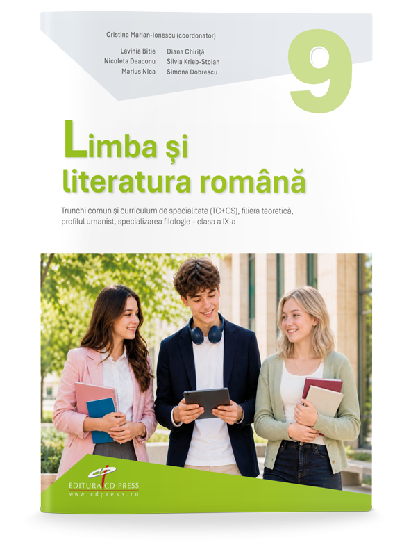 Limba și literatura română – Filologie. Clasa a IX-a