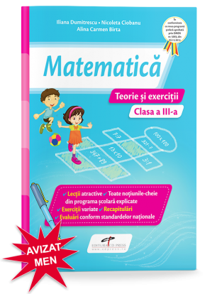 Matematica Teorie Si Exercitii Clasa A Iii A Editura Cd Press
